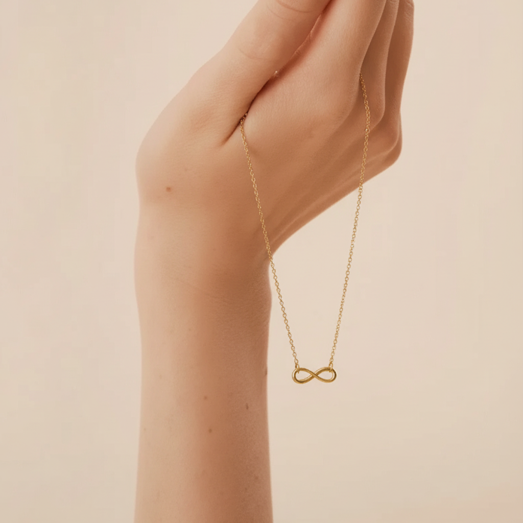Timeless Infinity Charm Necklace