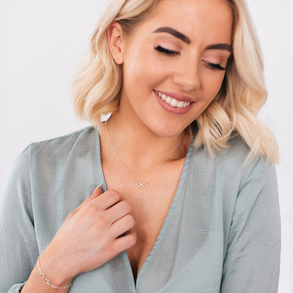 Timeless Infinity Charm Necklace