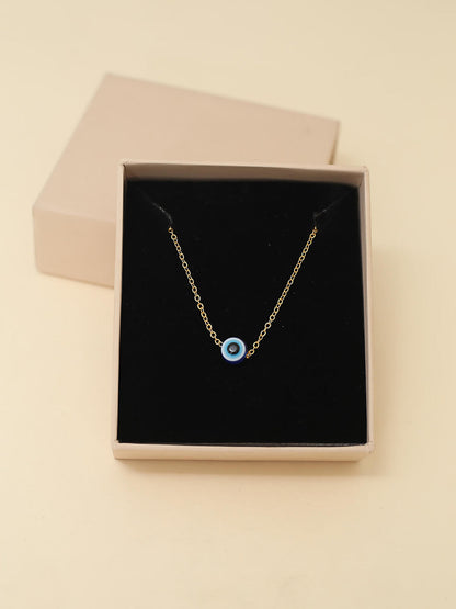Dainty Evil Eye Protection Necklace