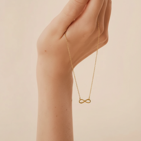 Timeless Infinity Charm Necklace